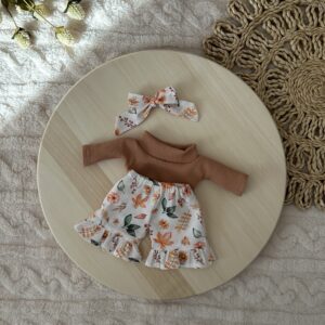 Fodros rövidnadrágos szett