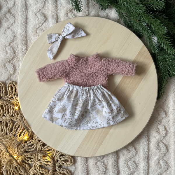 Szoknya és garbó szett