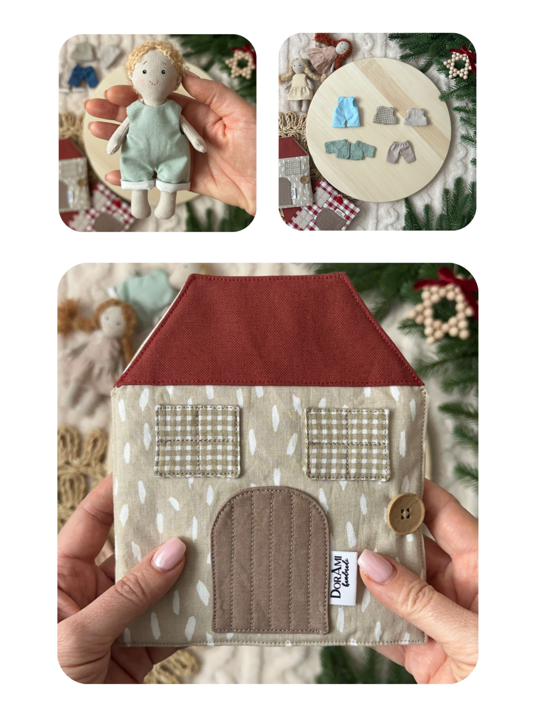 Babaház csomag - zöld fiús